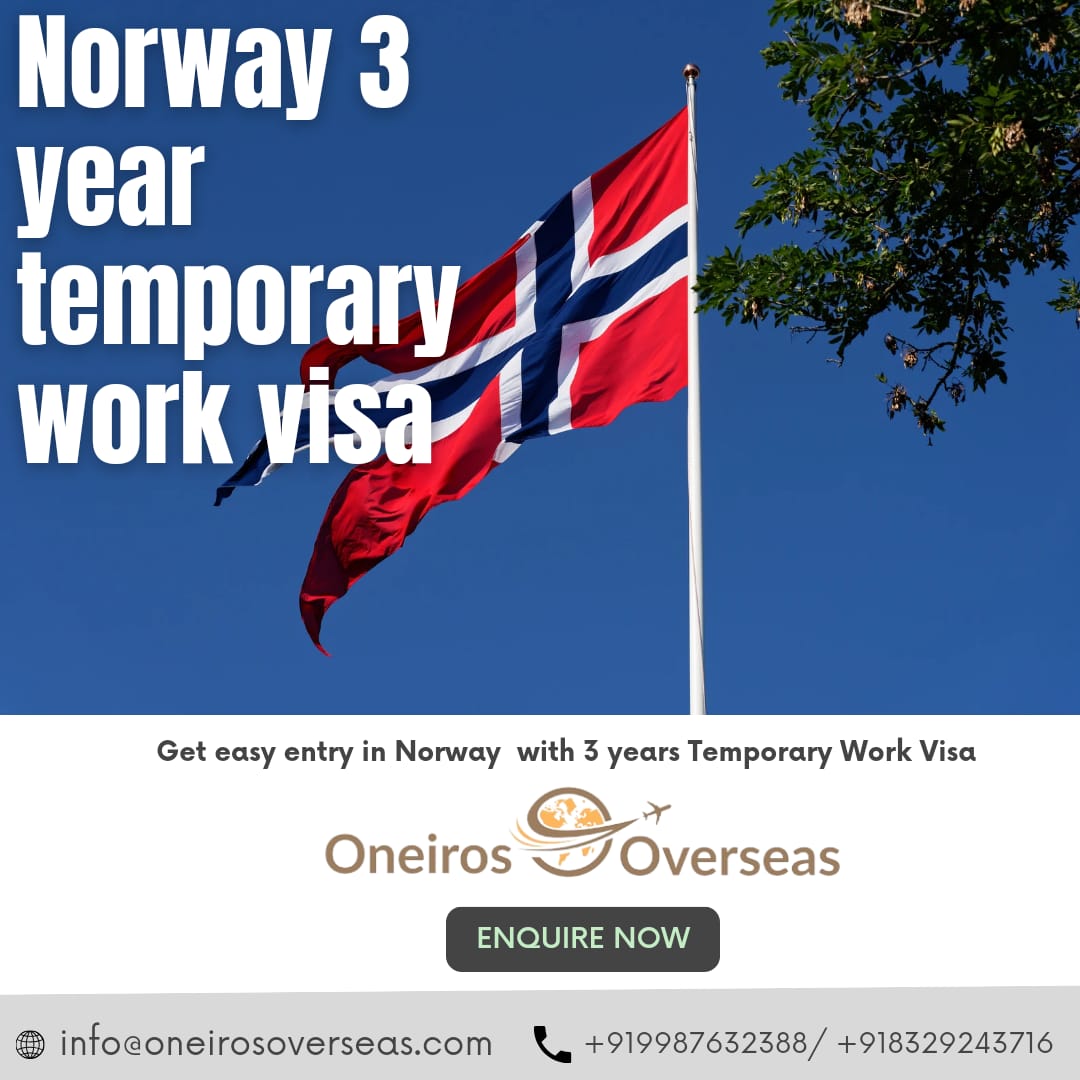 Norway 3 year temporary work visa