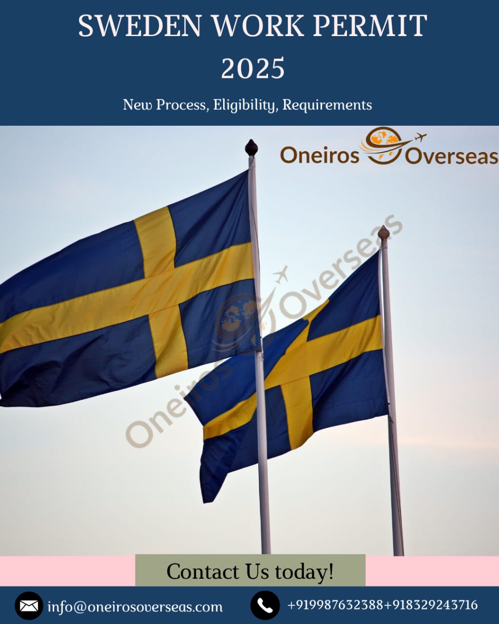 Sweden Work Permit 2025: Step-by-Step Guide