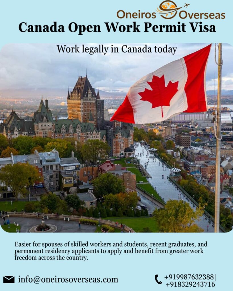 Canada Open Work Permit – Step-by-Step Process (August 2025)