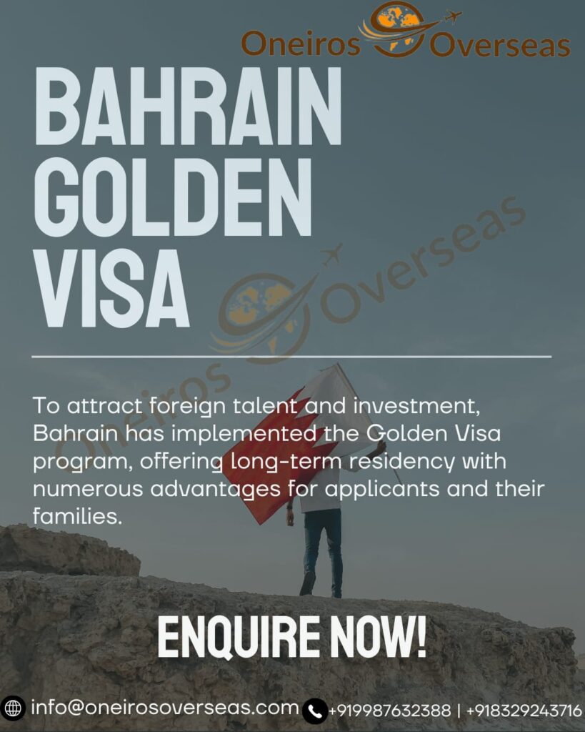Step-by-Step Process Bahrain golden visa